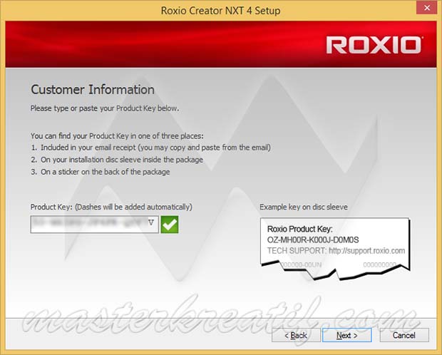 roxio software key
